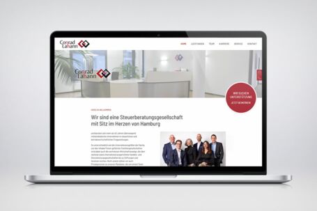 Conrad Lahann & Partner - Contao Website