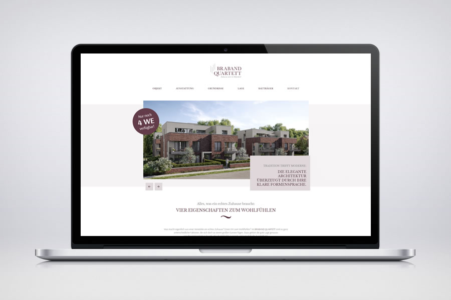 Website - Contao Referenz - Braband Quartett