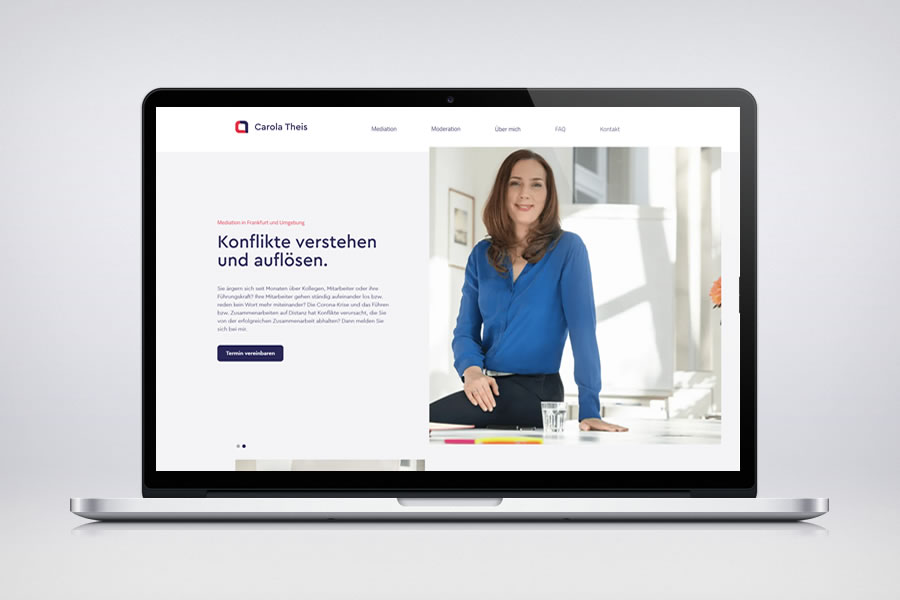 Website - Contao Referenz - Carola Theis