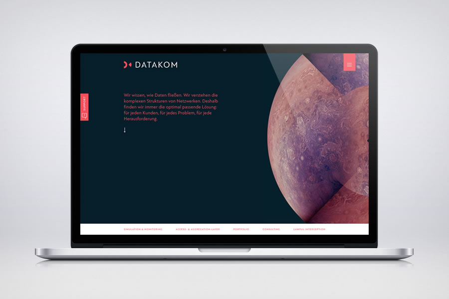 Website - Contao Referenz - Datakom