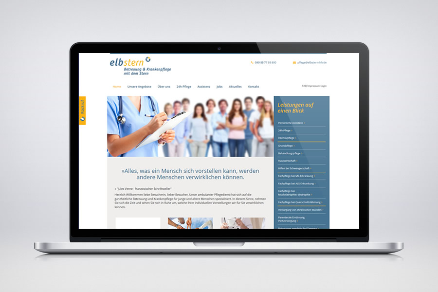 Elbstern - Contao Website