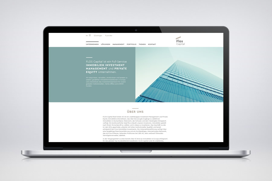Website - Contao Referenz - Flos Capital