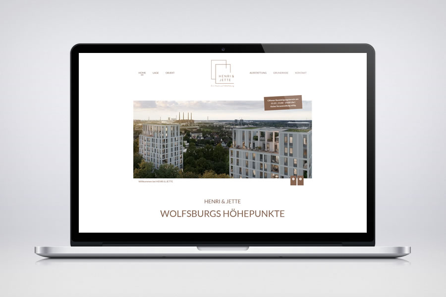 Website - Contao Referenz - HENRI & JETTE