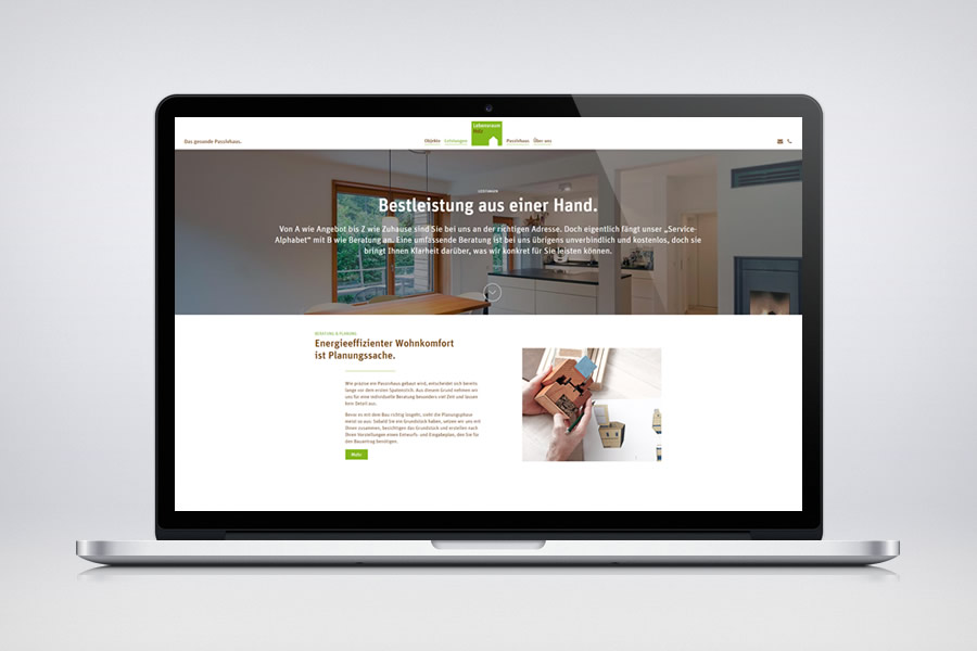 Website - Contao Referenz - Lebensraum Holz