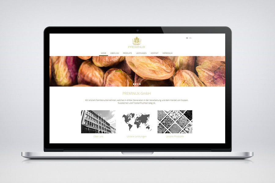 Website - Contao Referenz - PREMINUX GmbH