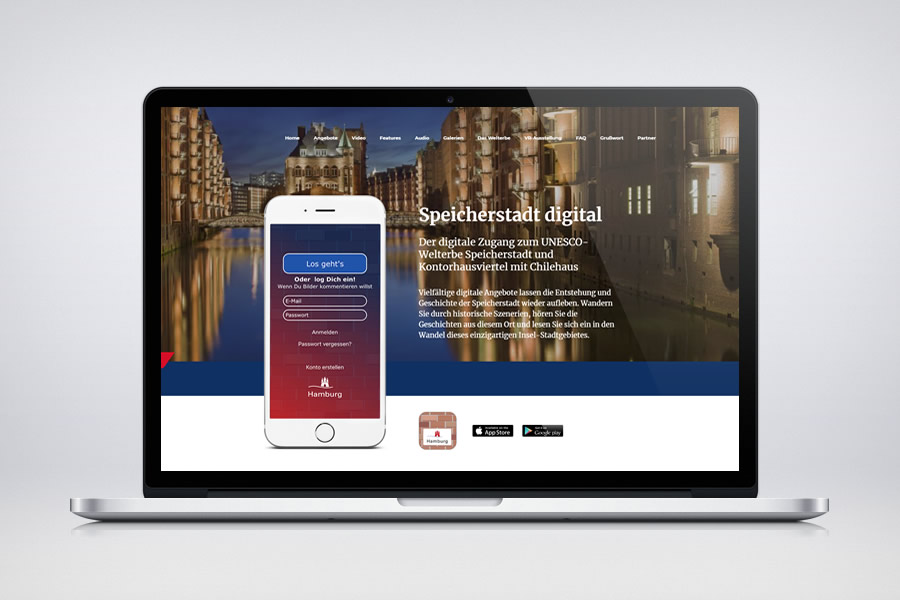 Speicherstadt Digital - Responsive Contao Website