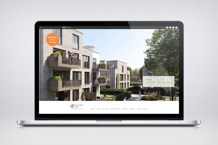 Website - Contao Referenz - Süderfeld Park