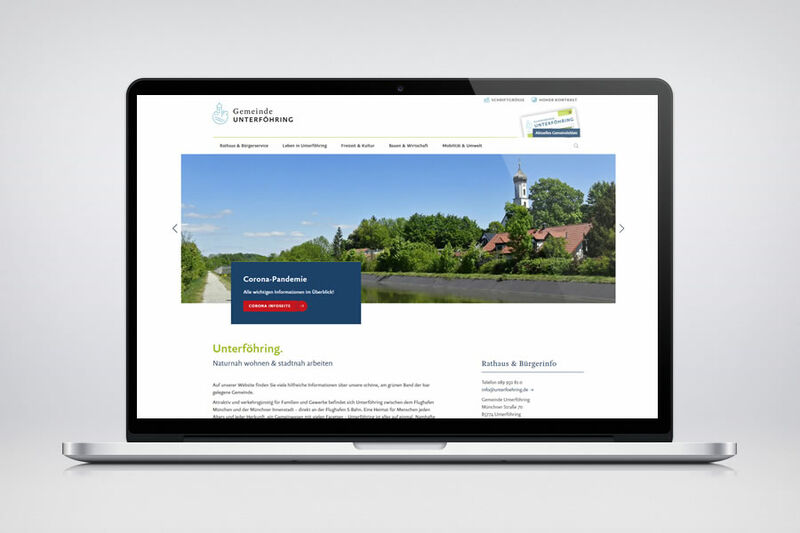 Website - Contao Referenz - Unterföhringen