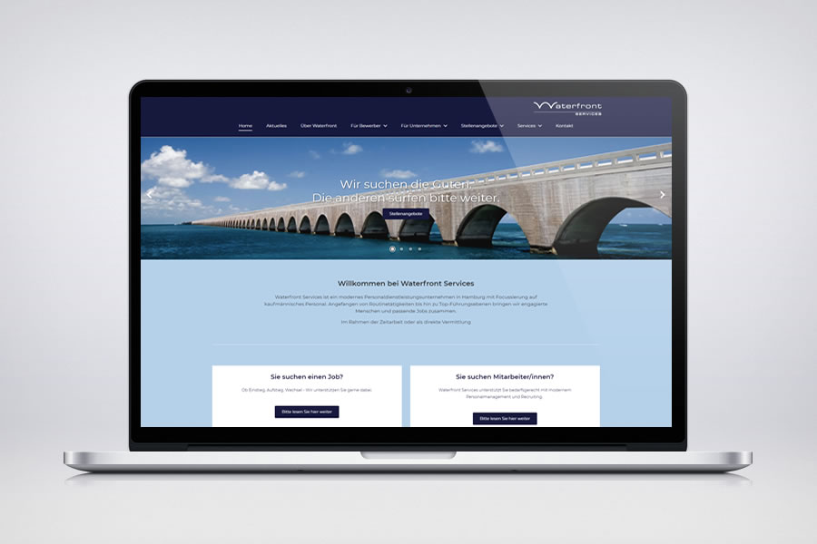 Website - Contao Referenz - Waterfront