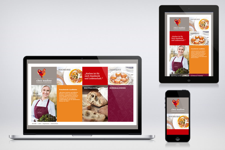 Website - Contao Referenz - chez nadine